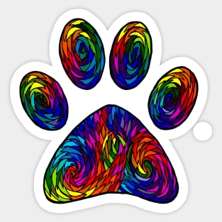 Pawprint Sticker